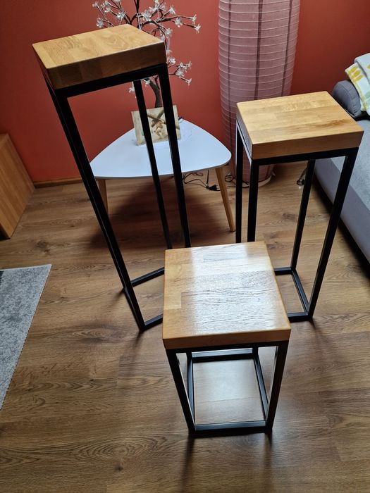 Stojaki ozdobne 3 szt