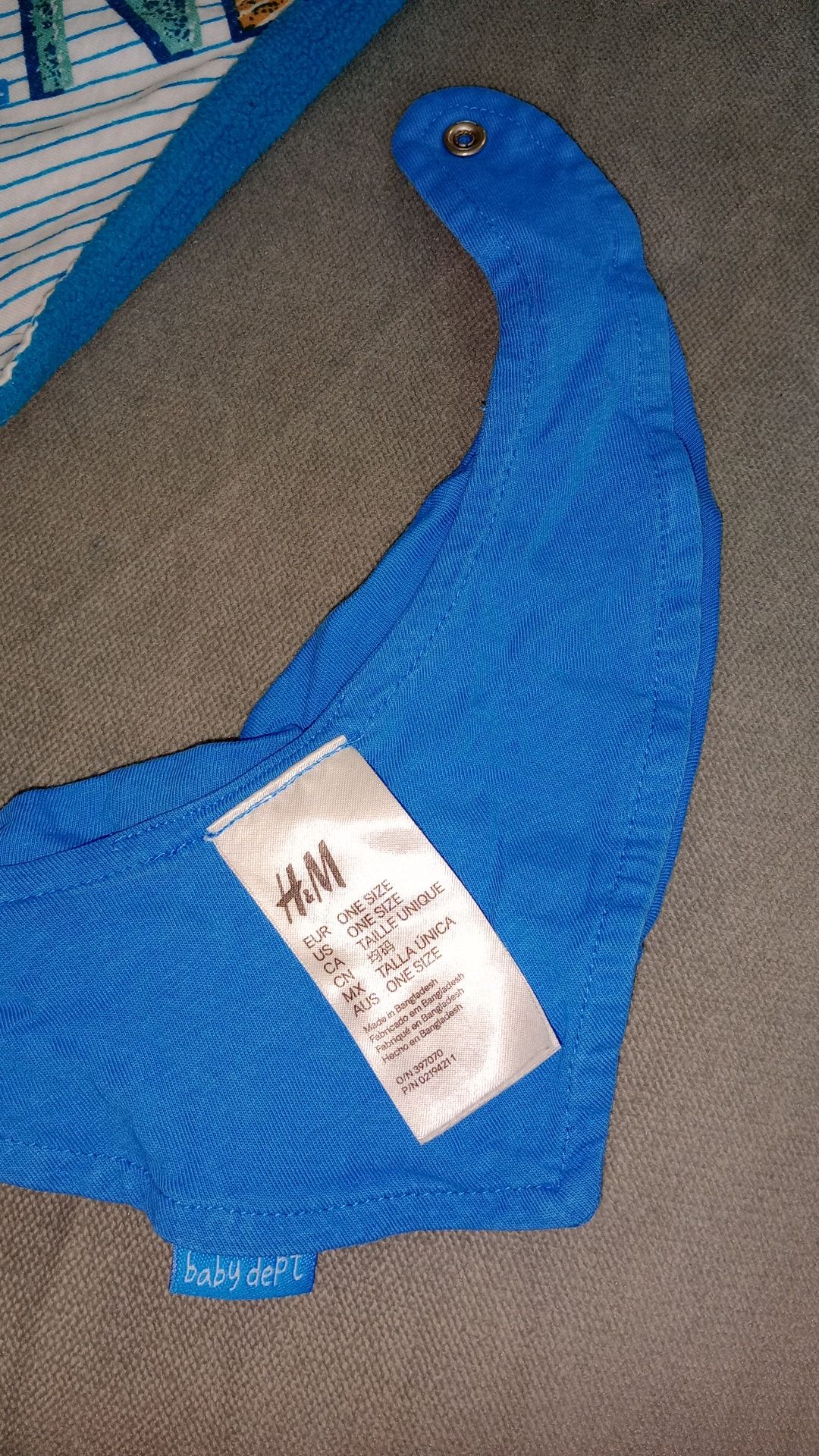 2 apaszki chustki pod szyję dla chłopca H&M
