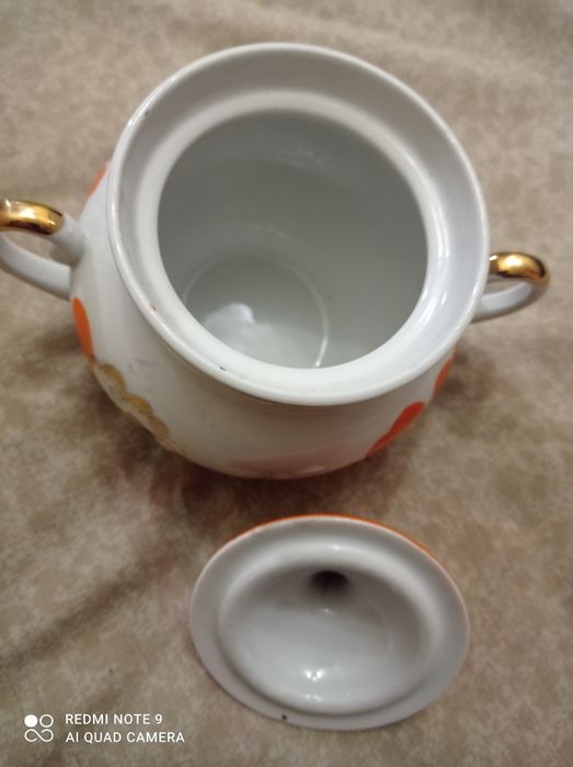 Сахарница винтаж СССР Маки Барановка