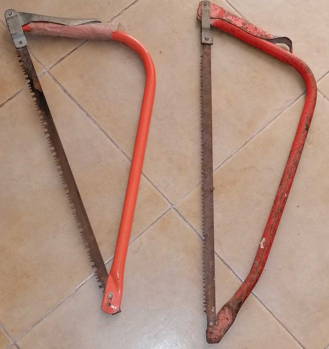 Serras manuais de lenhador