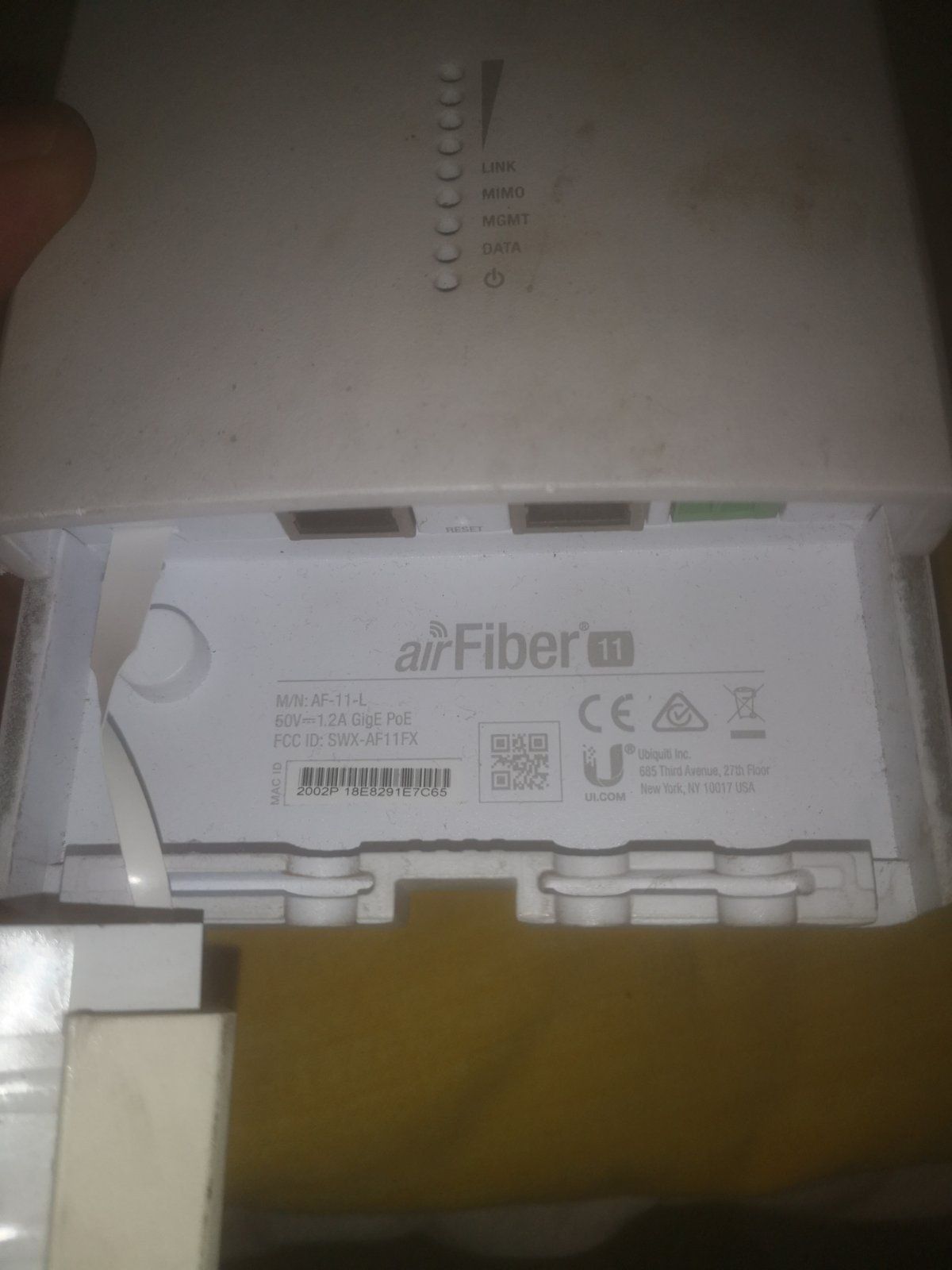 Ubiquiti AirFiber AF-5x, АF-3х,AF-11L
В наявності 3 шт. 
Також є ще U