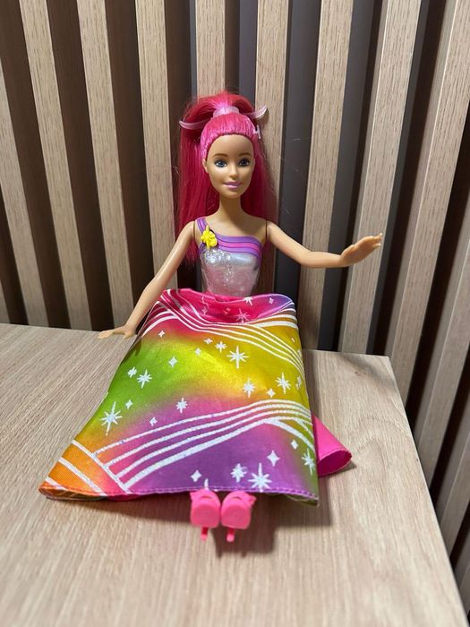 Barbie радужное синяие, Барби с розовыми волосами, Новогодний подарок