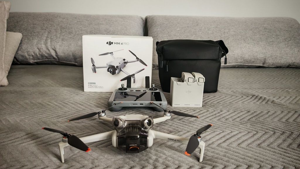 Dron DJI Mini 4K Fly More Combo + 128sd + Filtry ND
