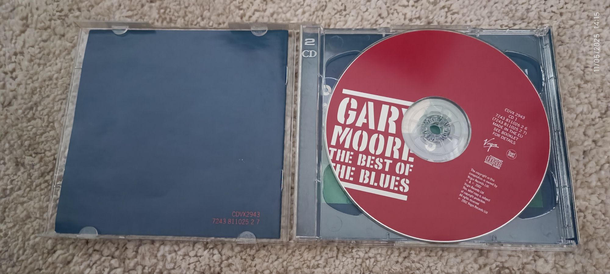 Gary Moore "The Best Of The Blues" Duplo