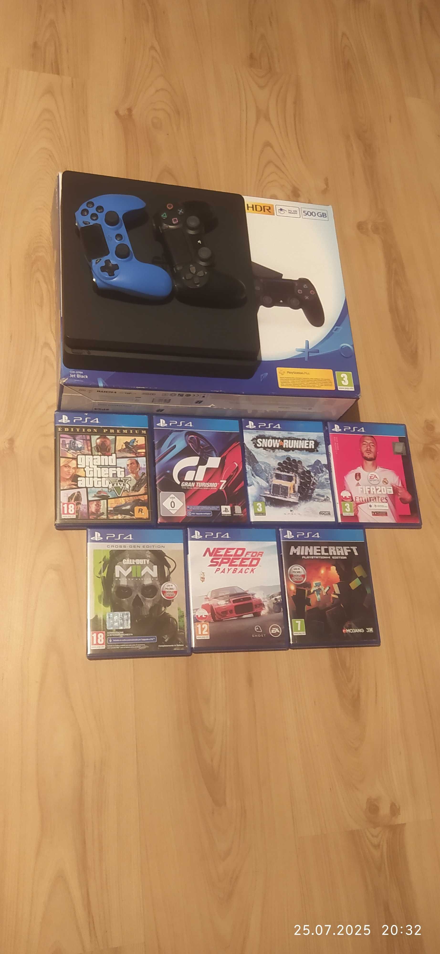 PlayStation 4 + gry