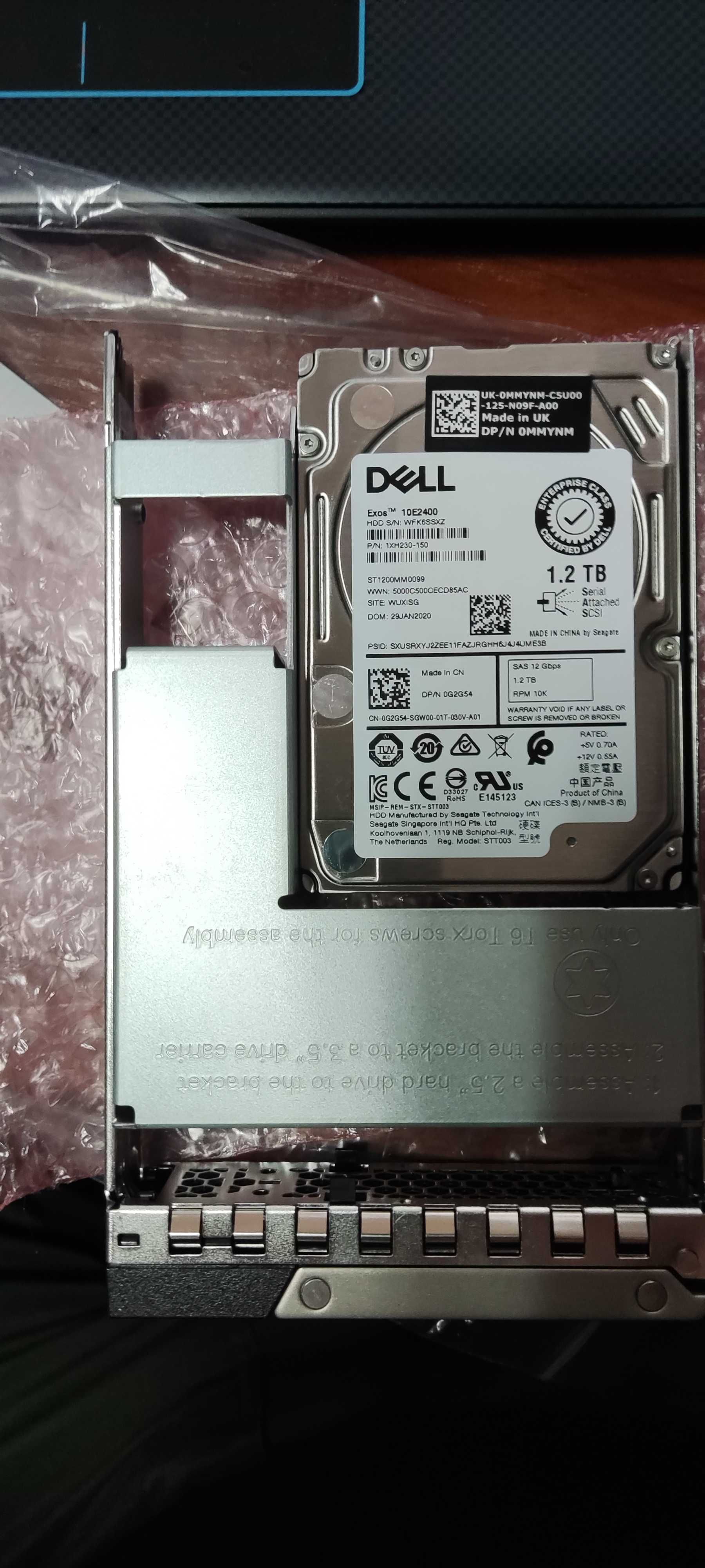 HDD Dell DELL 1.2TB 10K 12G 2.5INCH SAS HDD (ST1200MM0099-DELL)