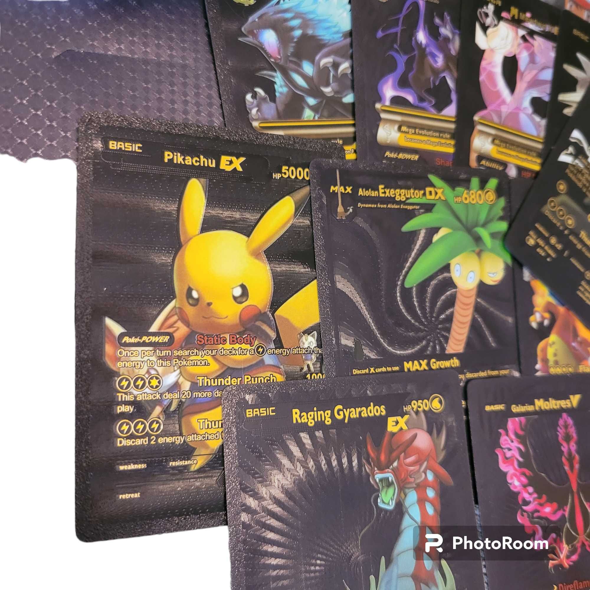 Nowe karty Pokemon 10 sztuk czarne #148