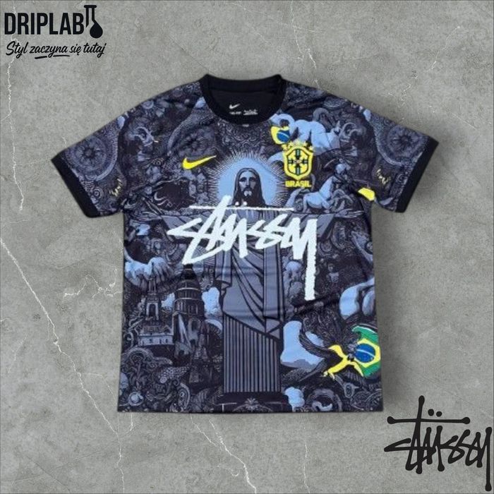 Koszulka Nike x Stüssy Brasil Jesus