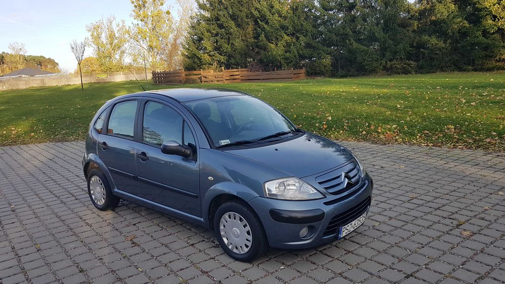 CITROEN C3 1.4benzyna 8v 75km KLIMATYZACJA maly PRZEBIEG bardzoZADBANY