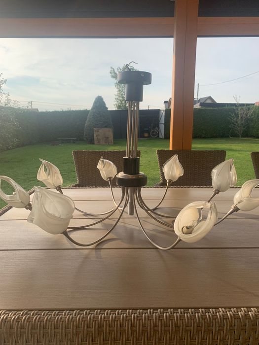 Lampa sufitowa 8-ramienna