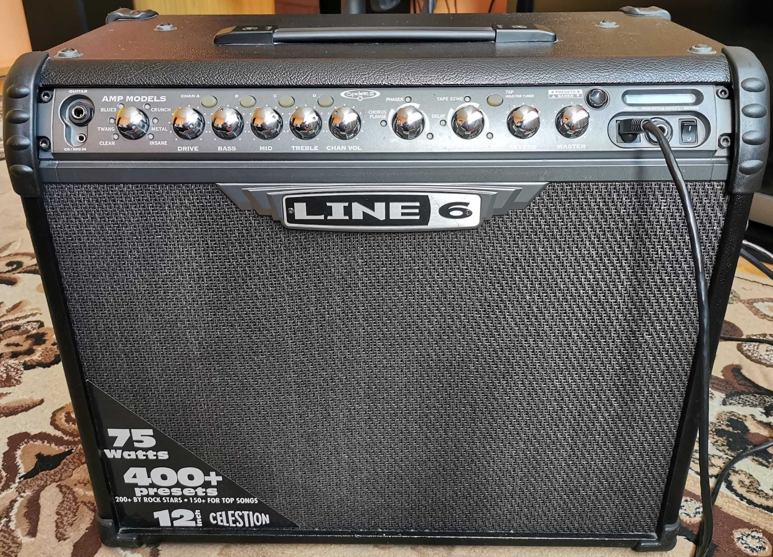 Line 6 Spider III 75 - wzmacniacz do gitary + footswitch gratis
