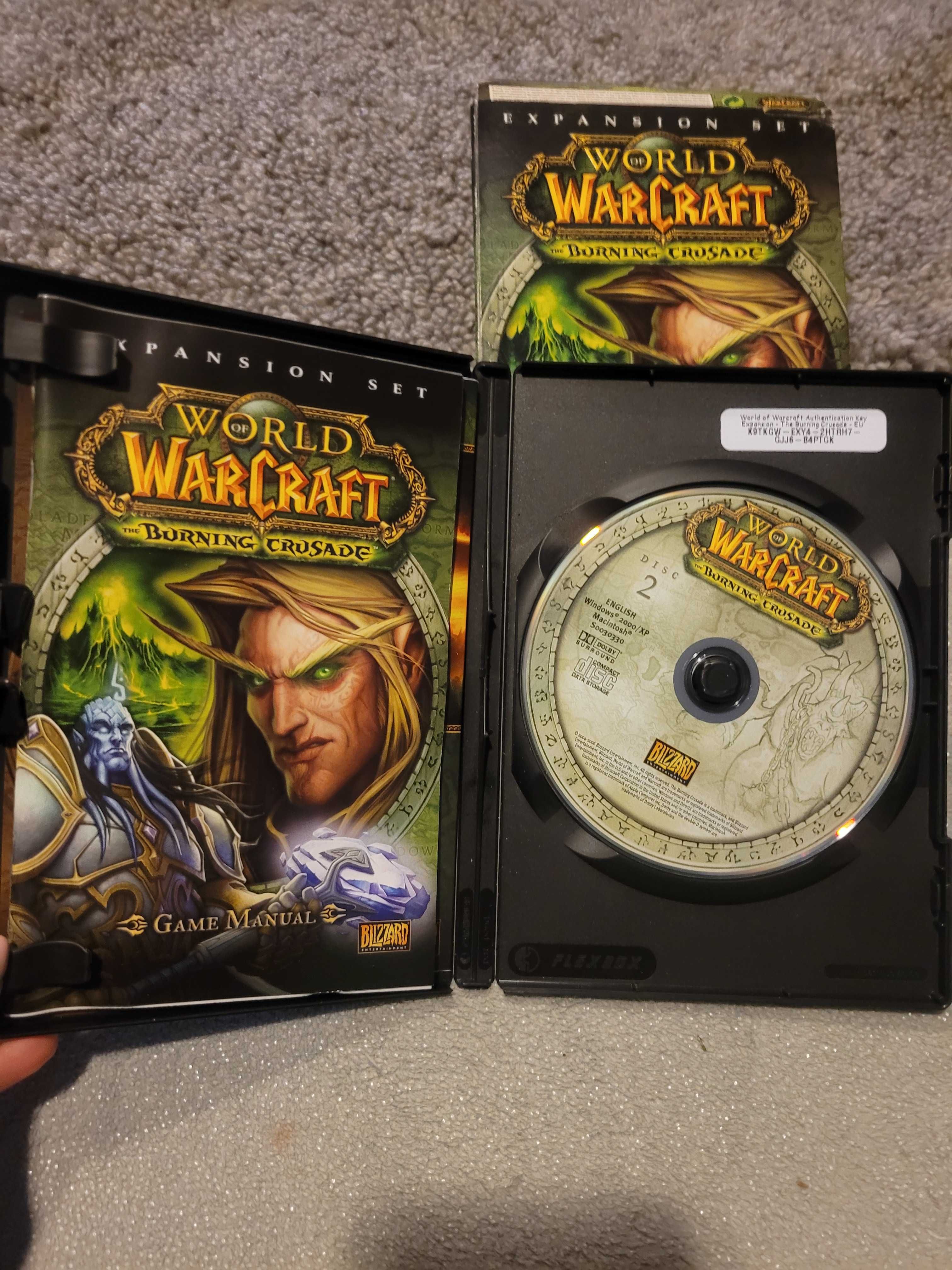 Warcraft burning crusade cd gra