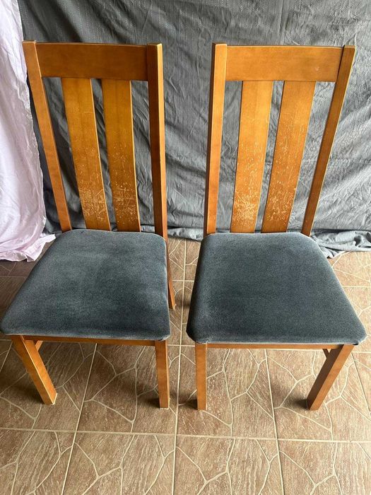 2x Krzesło - krzesła do stołu do jadalni, kuchni lub salonu