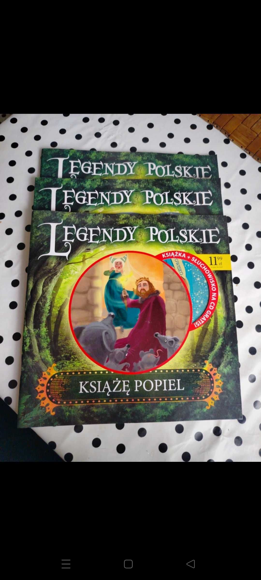 Legendy polskie 3 sztuki