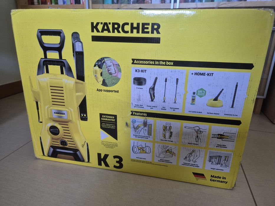 Myjka wysokociśnieniowa Karcher K3 Power Control + Home Kit