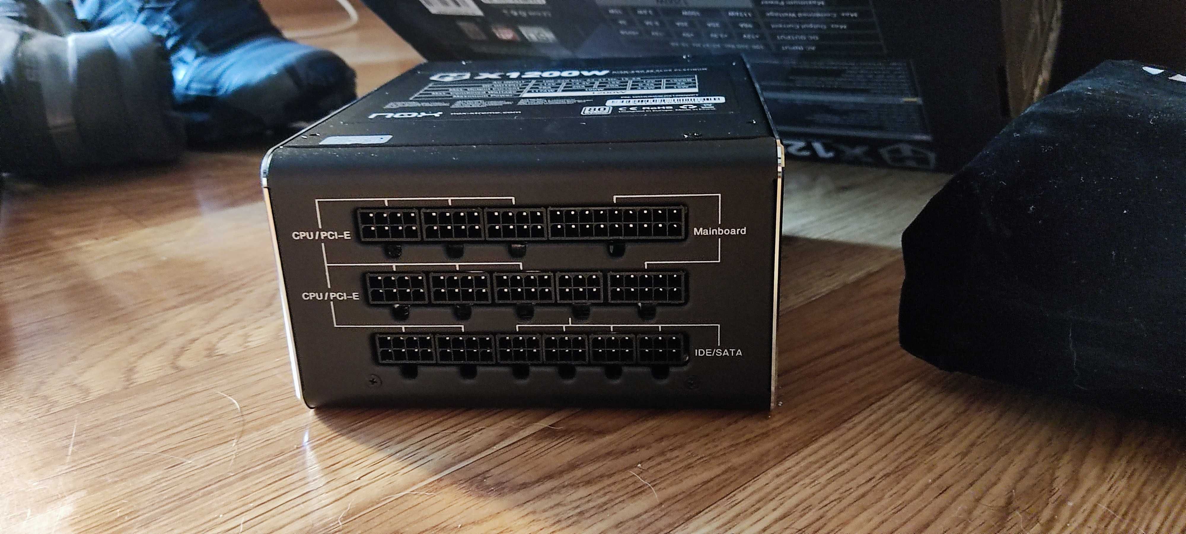 PSU, Fonte de Alimentação, - NOVA - NOX HUMMER X1200W