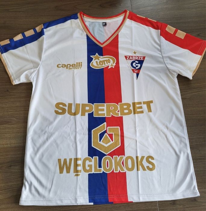 Koszulka meczowa GÓRNIK ZABRZE, XL, Nowa