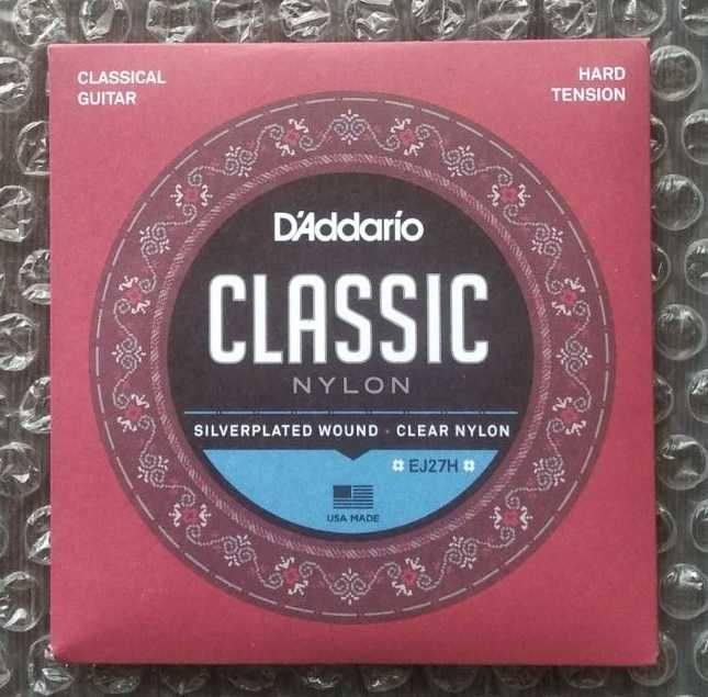 Струны нейлоновые D'Addario серии EJ27N \ EJ27H (оригинал)