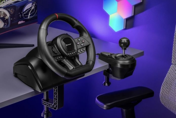 Kierownica TRACER SimRacer MANUAL GEARBOX 6 in 1