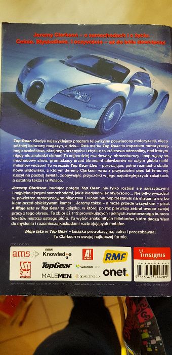 Moje lata w TOP GEAR Clarkson