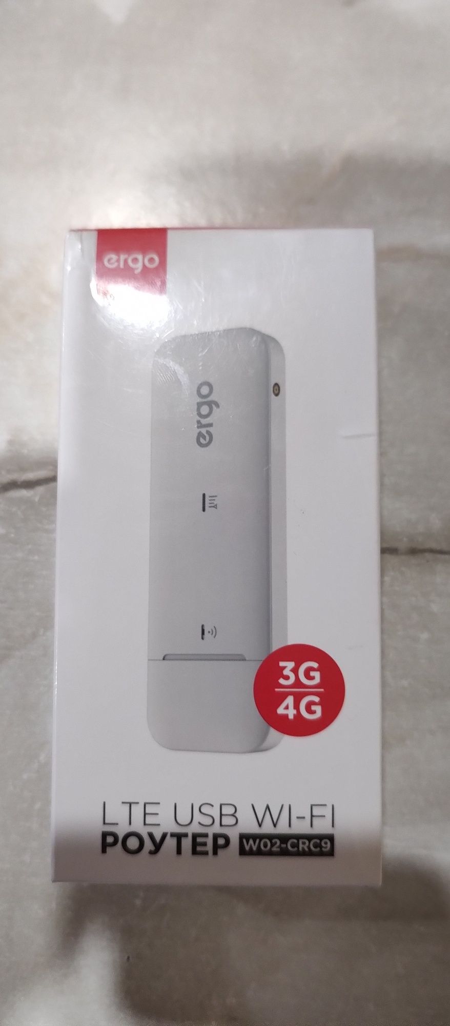 4G LTE USB Wi-Fi модем роутер ERGO W02-CRC9