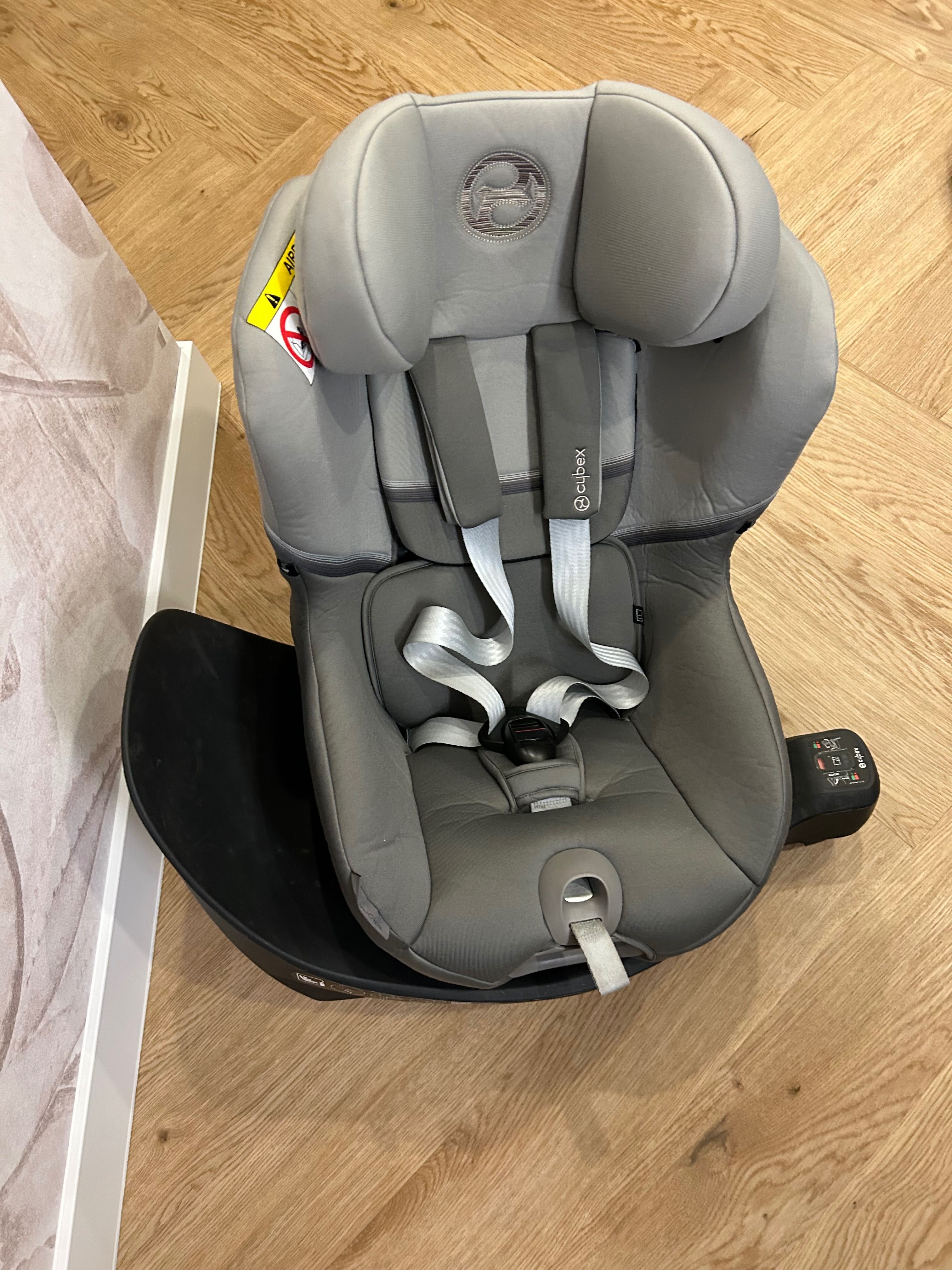Cybex SIRONA SX2 I-SIZE Soho Grey RWF 0-18 kg bezwypadkowy stan bdb