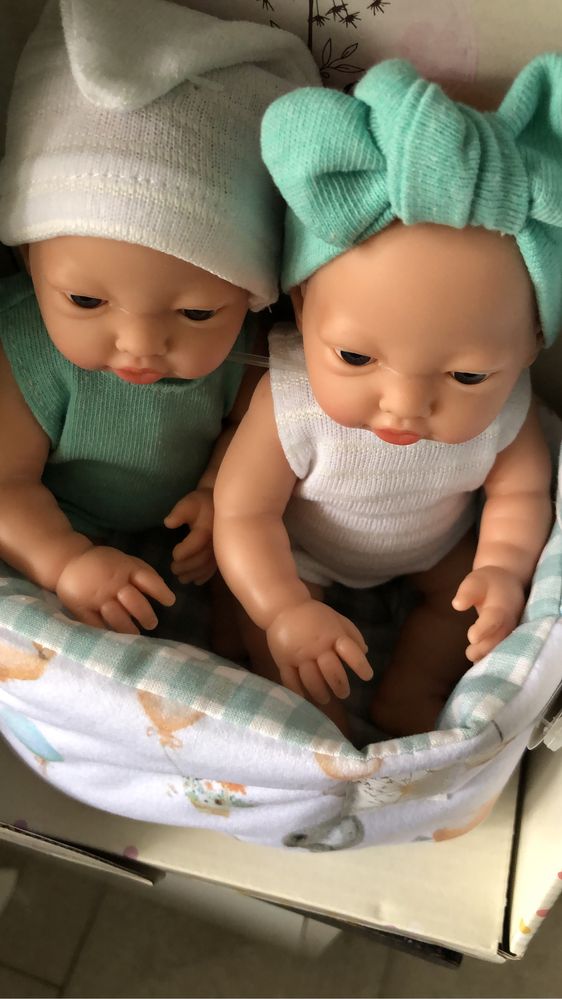 Prezent na dzień dziecka hiszpańska lalka lalki bliźniaki twins