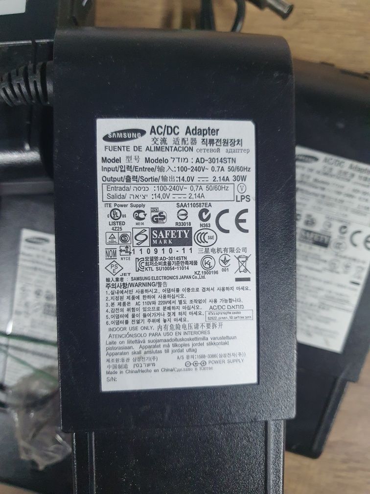 Блок питания живлення  для монітора Samsung 14v/2.14a 30w оригінал