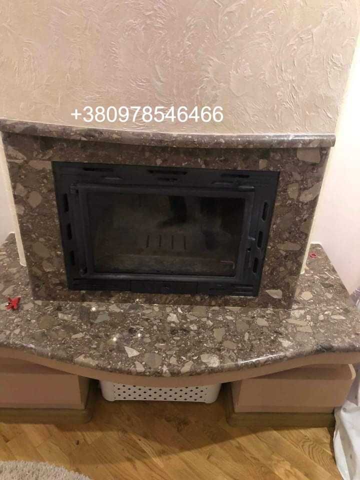 Підвіконня з каменю ! Каміни , сходи, стільниці, Під ключ !