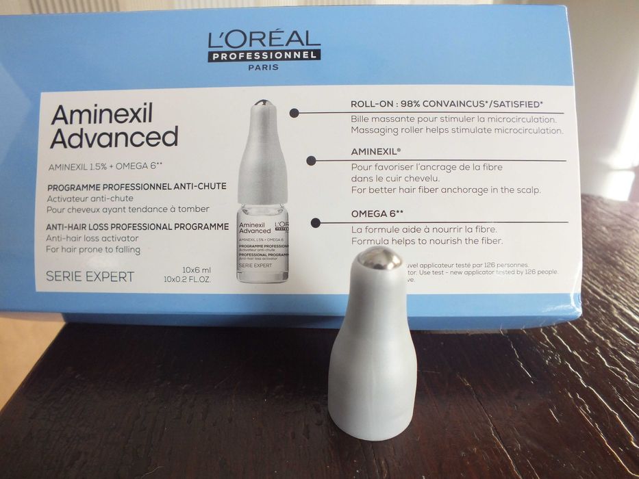 L'Oreal AMINEXIL ADVANCED aplikator - końcówka na ampułkę NOWA Loreal