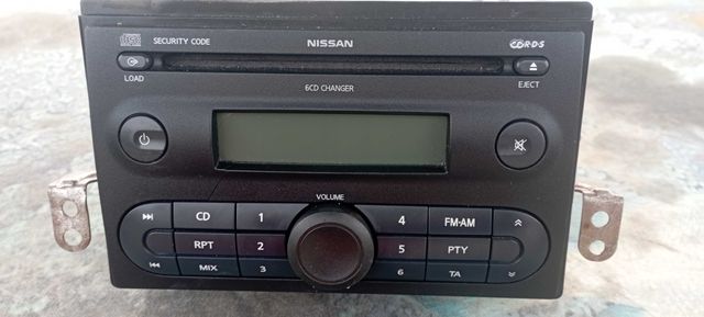 Радіомагнітола заводська Nissan Note