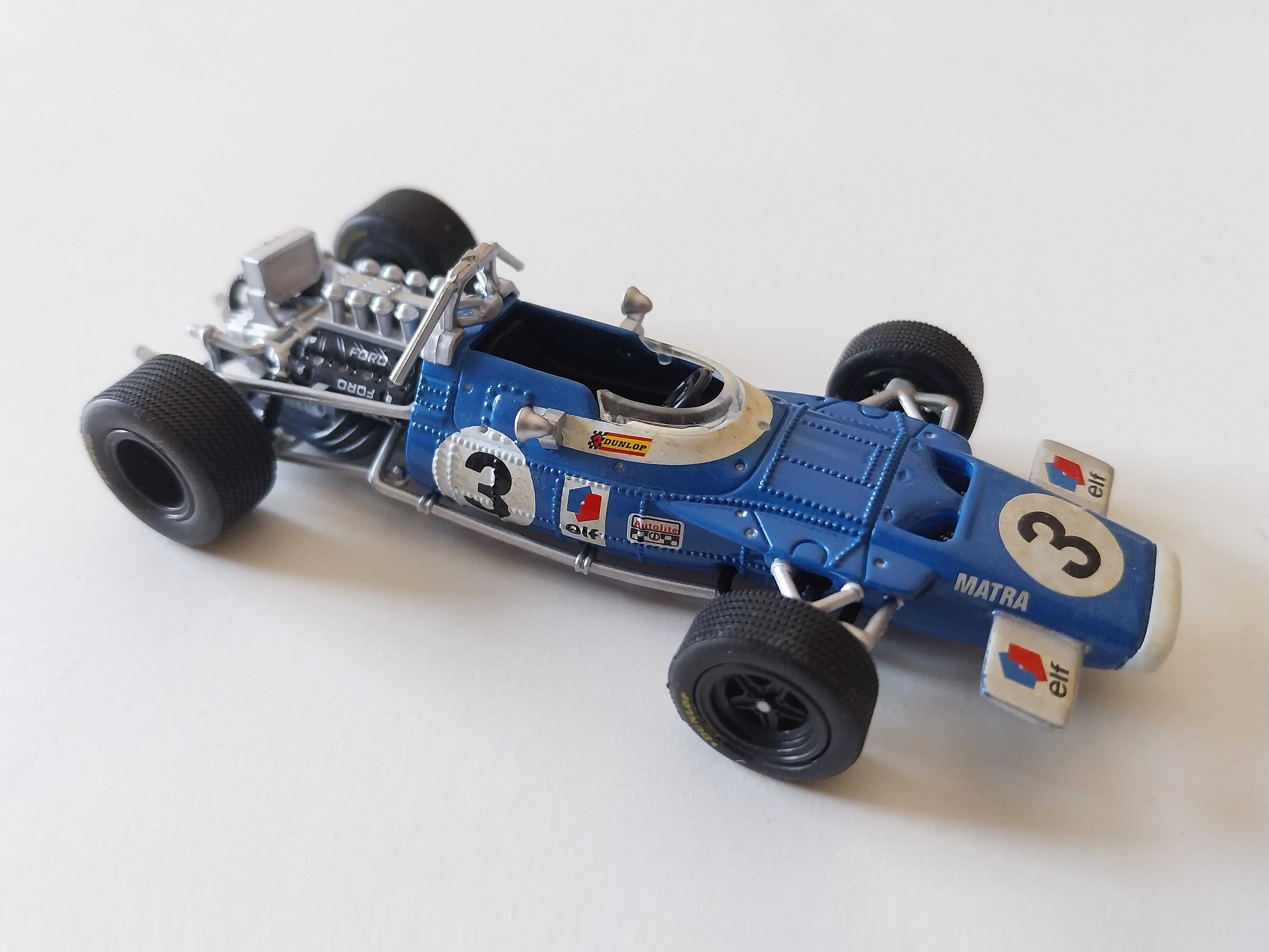 miniatura 1/43 MATRA MS80 (1969) | edição Altaya