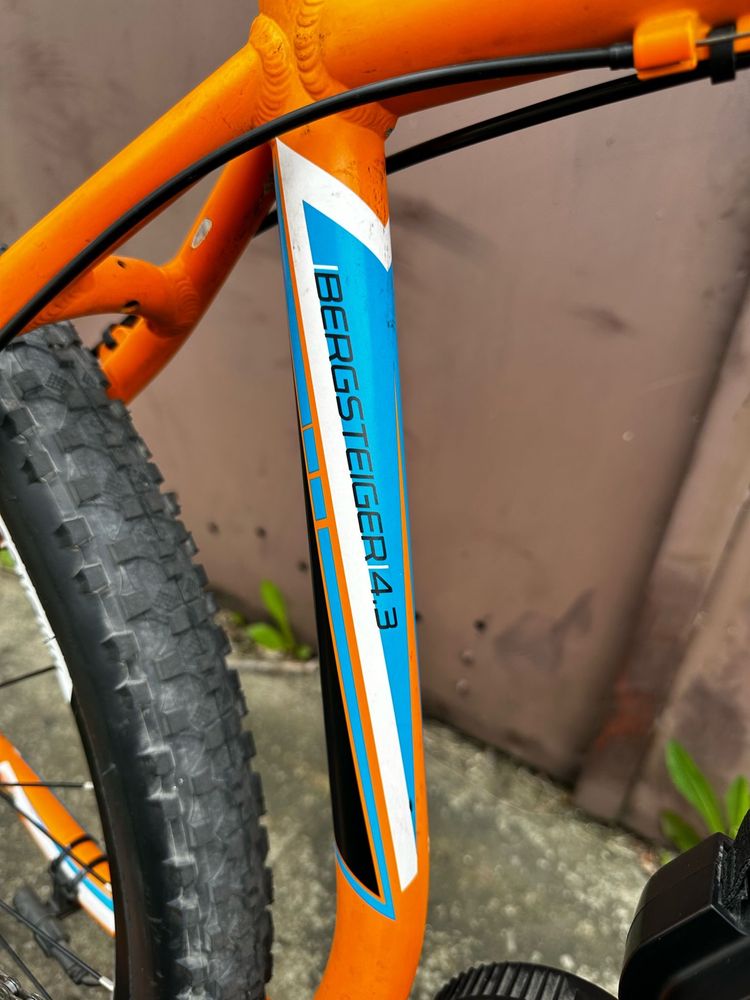 Rower e-bike Bergsteiger Rex 650b, koła 27,5’’ elektryczny