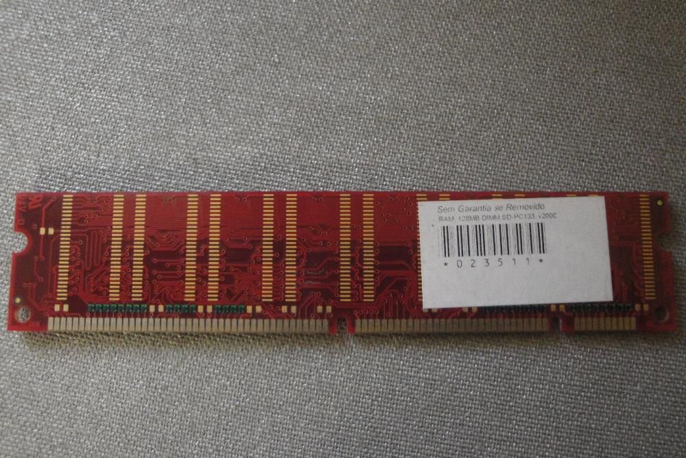 Memória RAM 128MB DIMM SD-PC 133 v2000