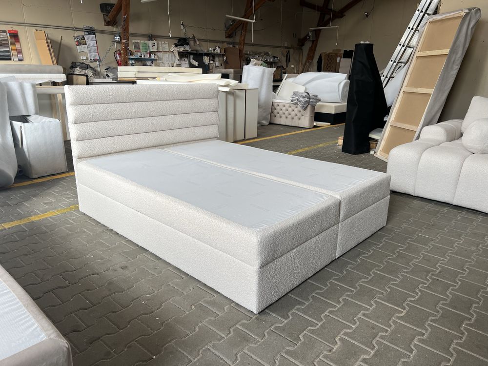 Lozko 160/200 - z pojemnikiem - nowe - powystawowe -50% - Outlet