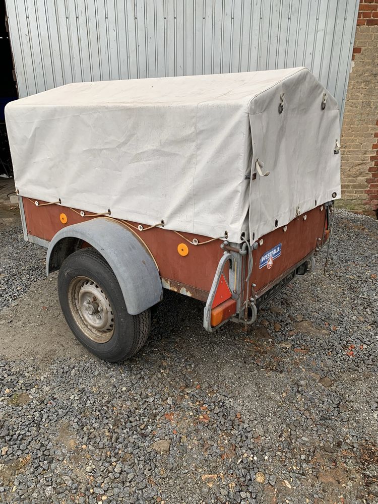 Przyczepka samochodowa Westfalia 1200kg solidna!