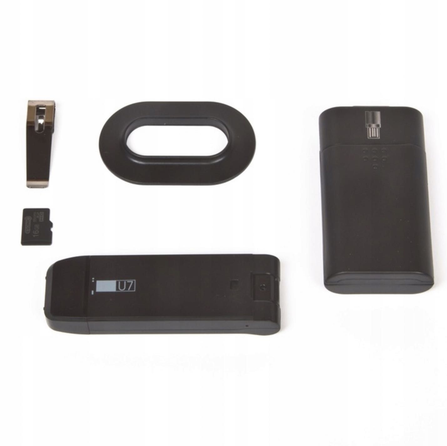 Mini kamera CAM-U7 i podsłuch w pendrive + karta SD 32GB eSonic Memoq