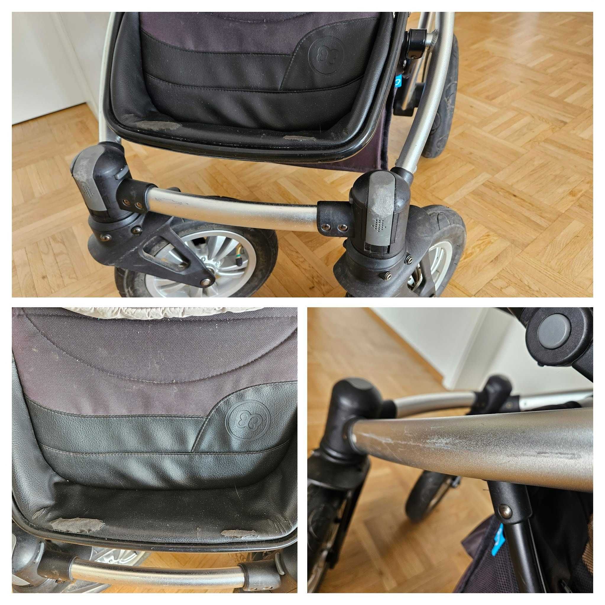 Wózek 2w1 (gondola i spacerówka) Baby Design Dotty 2017