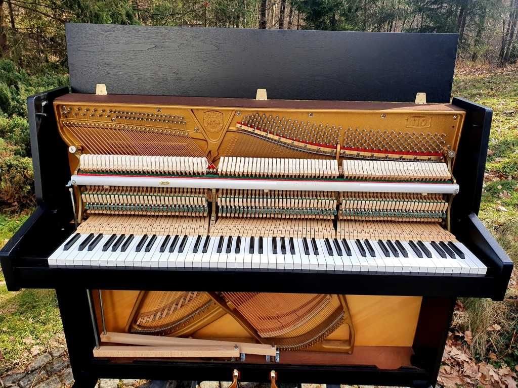 Pianino SAUTER 110cm 1985r CZARNE mechanika RENNER