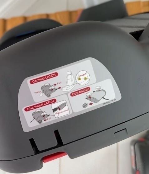 Дитячий бустер сидіння El Camino Roro 1144 з Isofix