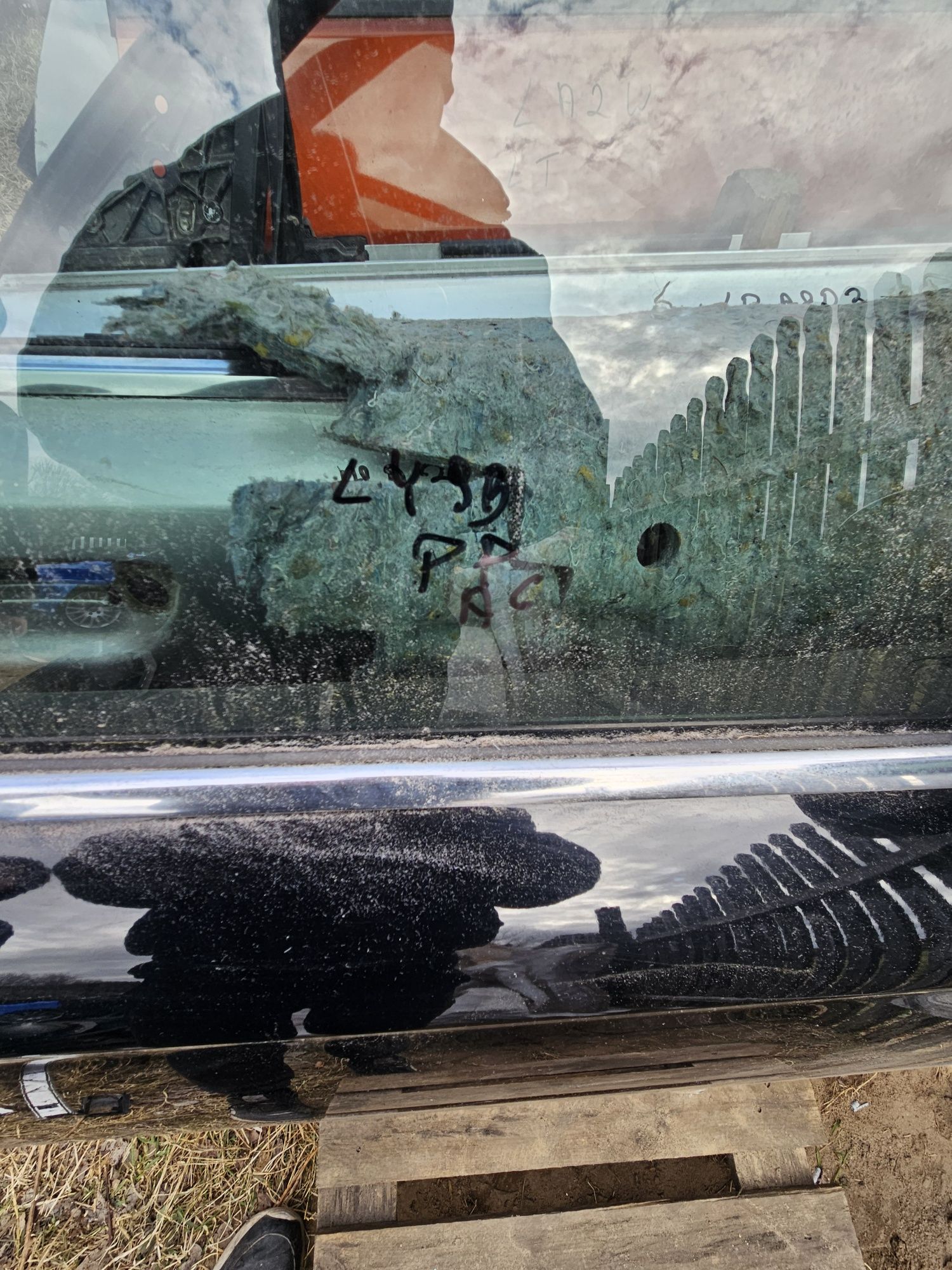 Audi a4 b6 ly9b LY9B Drzwi prawy przod