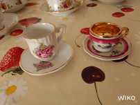 Mini chávenas para decoração