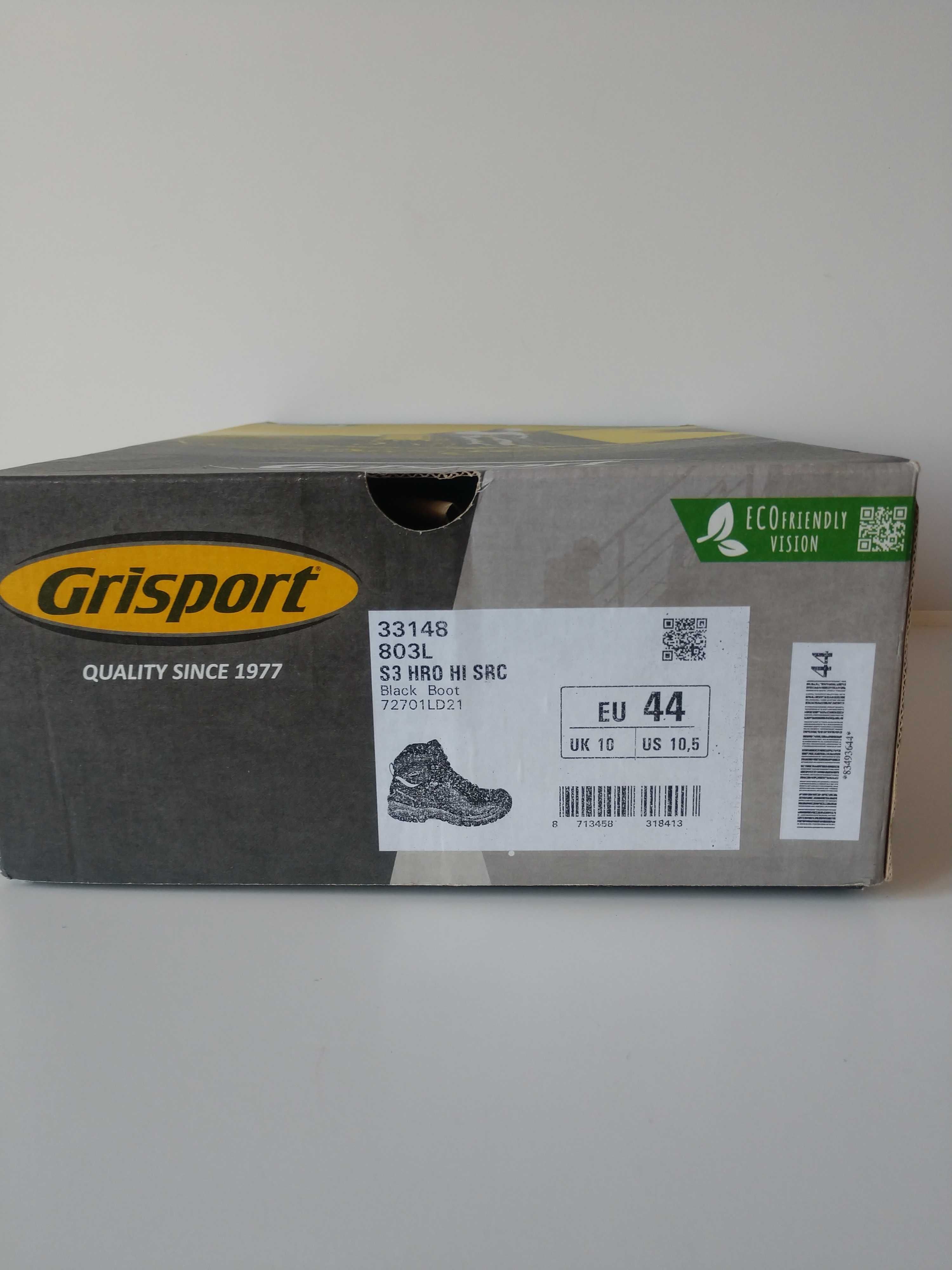 Buty robocze r.44 Grisport 803L S3 HRO HI SRC