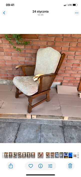 Fotele holenderskie debowe