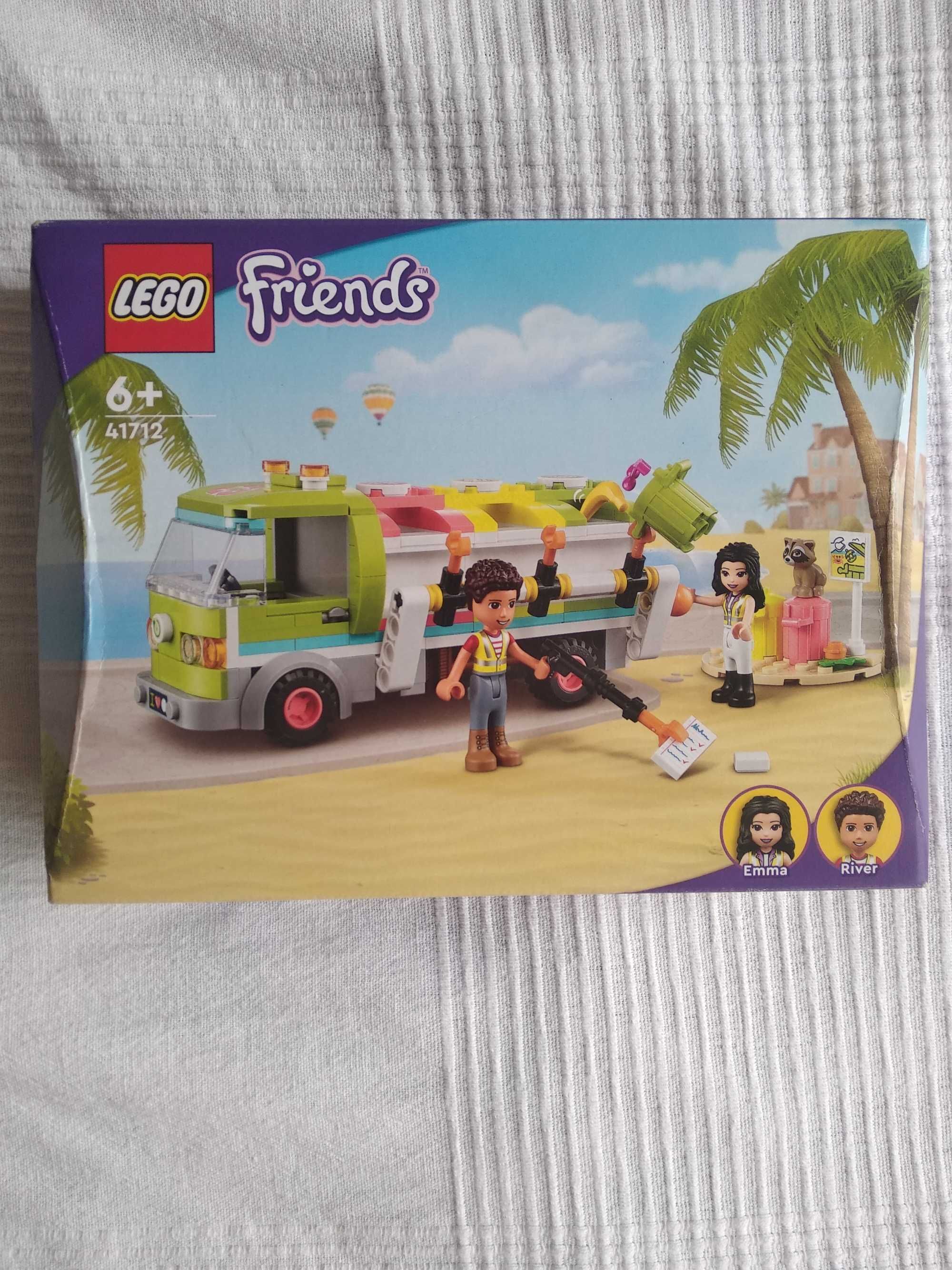 NOWE Lego Friends 41712, ciężarówka recyklingowa