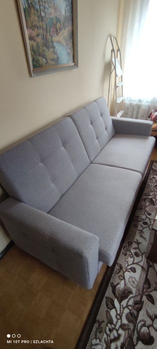 Sofa rozkładana + dwa fotele