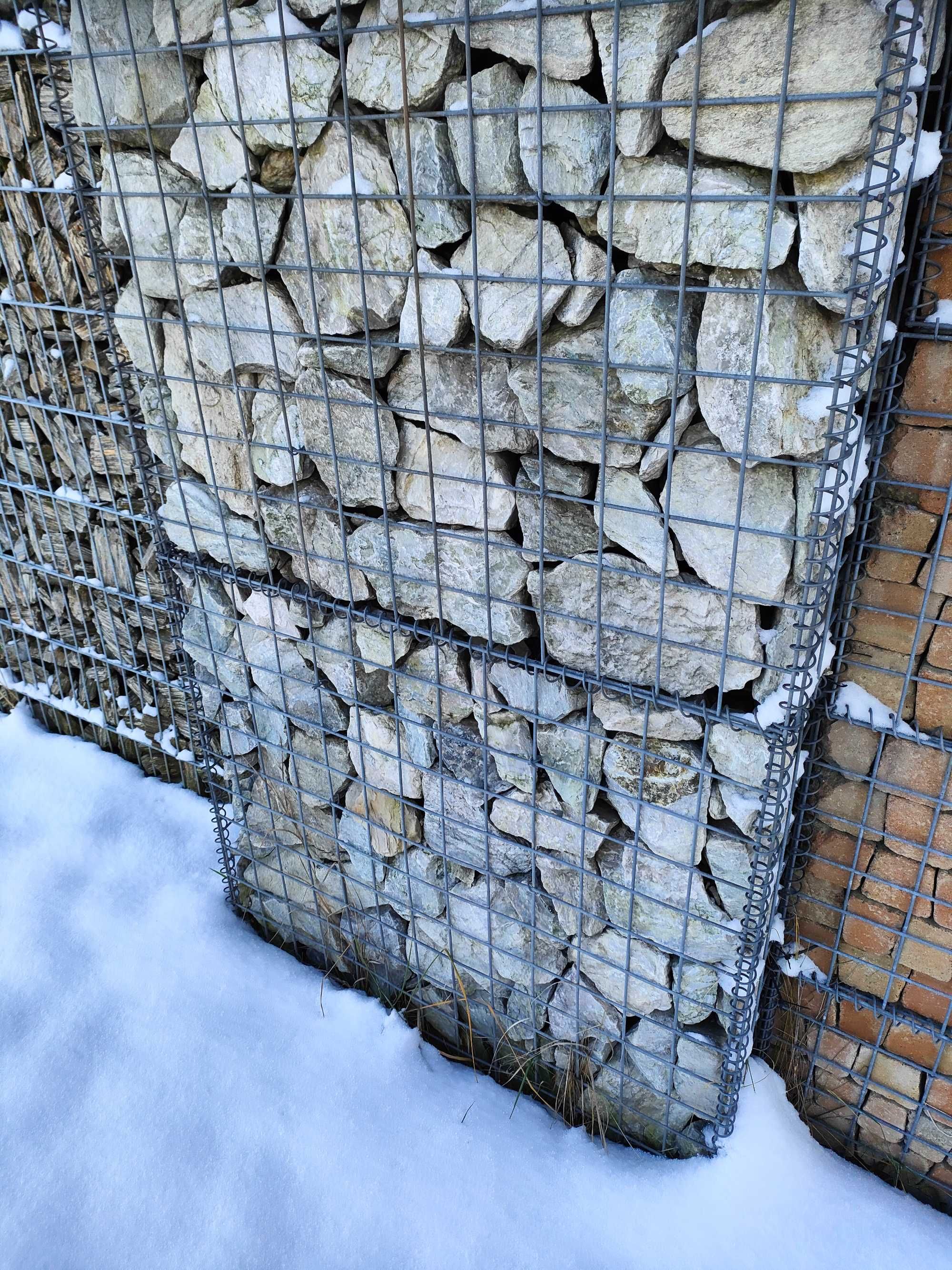 Gabiony siatki gabionowe ogrodzenia gabiou donica słup klatka