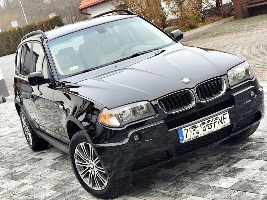 BMW X3 2.5 r6 M54 benzyna  automat ładna