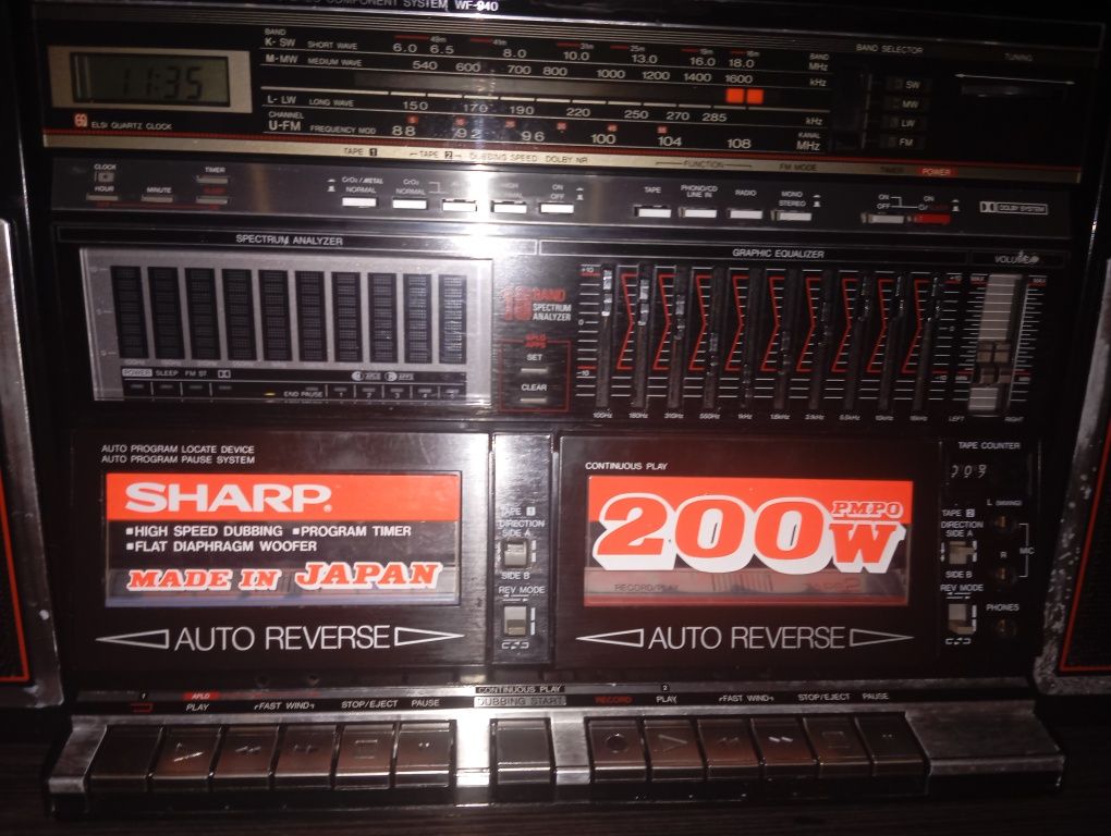 Магнитола Sharp wf -940