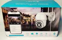 WiFi PTZ IP уличная камера 8МP 2 объектива ICSee ONVIF XMEYE